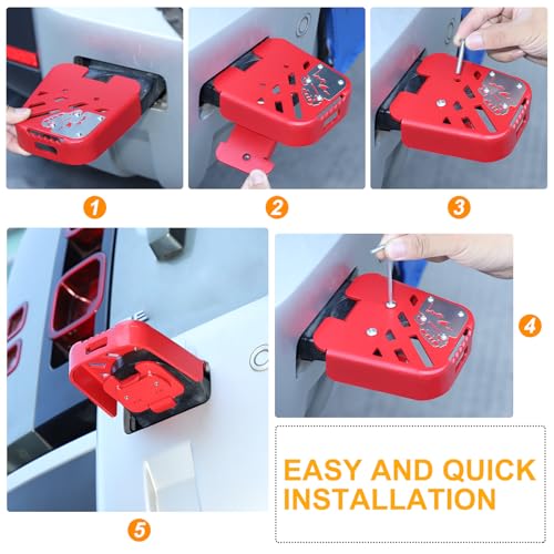 Rear Tow Towing Hook Foot Pedal for L@nd Rover Defender 90 110 130 2020