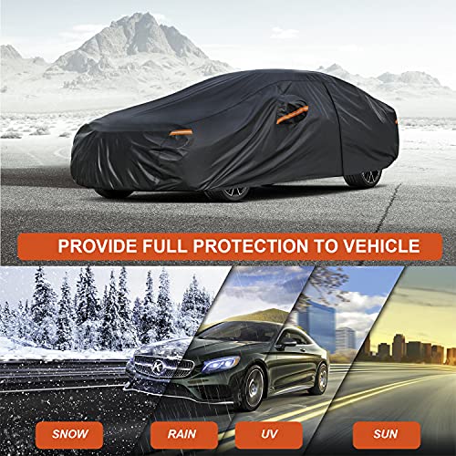 7 Layers Waterproof Car Cover for Toyota Corolla Sedan 1996