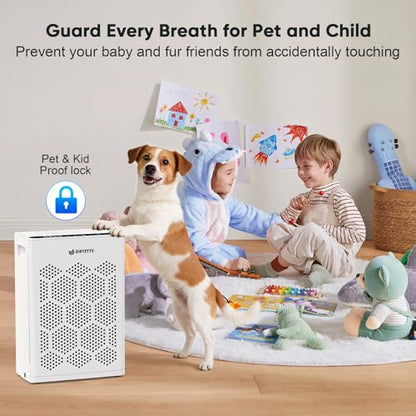Air Purifiers for Home Large Room Up to 1800 Ft² with HEPA 14 Filter