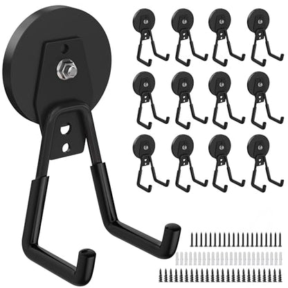 12 Pcs Magnetic Hooks Heavy Duty (12 Count)