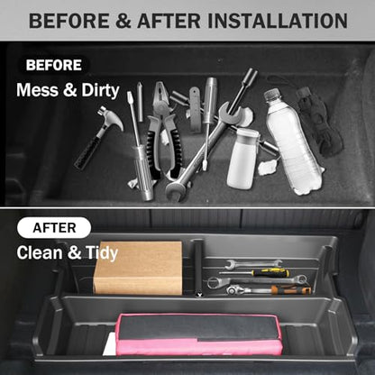 Hidden Trunk Organizer Tray for Tesla Model Y 2019