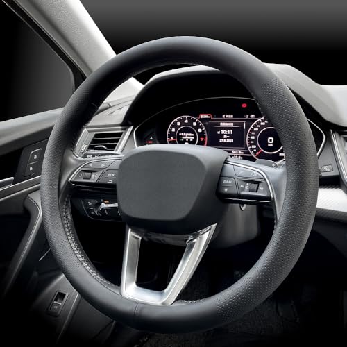 Nappa Premium Leather car Steering Wheel Cover