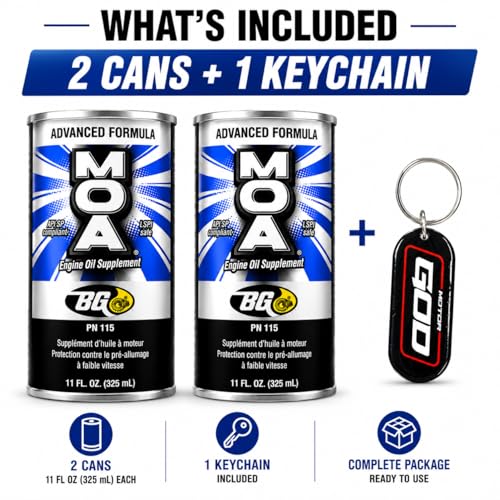BG Advanced Formula MOA PN 115 Motor Oil Additive (22 Fl Oz)