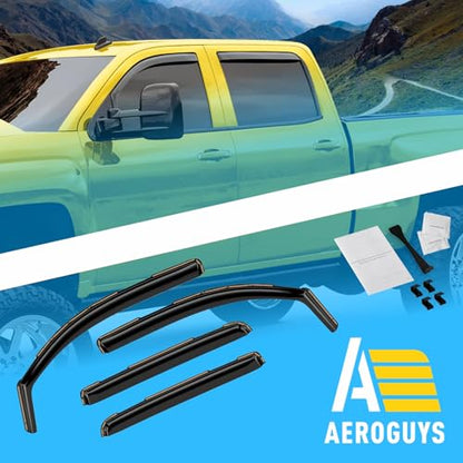 Extra Durable Window Deflectors In (4 Count)