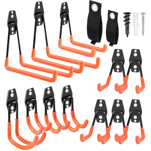 Garage Hooks Heavy Duty 14 Pack