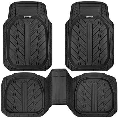 DeepDish Heavy Duty Rubber Floor Mats 3 (4 Count)
