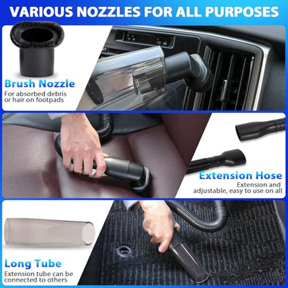 Car Cleaning Kit with High Power Vacuum