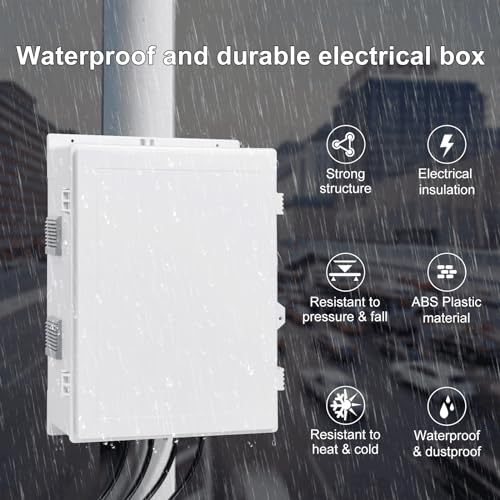 Outdoor Electrical Junction Box with High Power Outlet