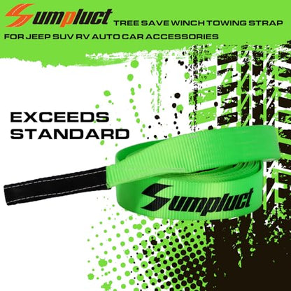 2" x 20ft Recovery Tow Strap Heavy Duty (20 Foot)