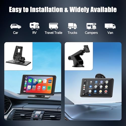 Portable Wireless Carplay Car Stereo
