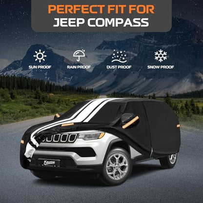 Heavy Duty Car Cover Custom Fit for Jeep Compass