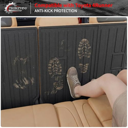 2nd Row Kick Mats for 2025 2026 Toyota 4Runner 7 Seats Gas (2 Count)