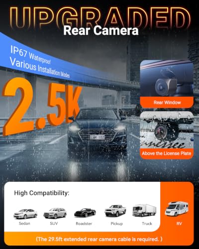 N4S 3 Channel Dash Cam