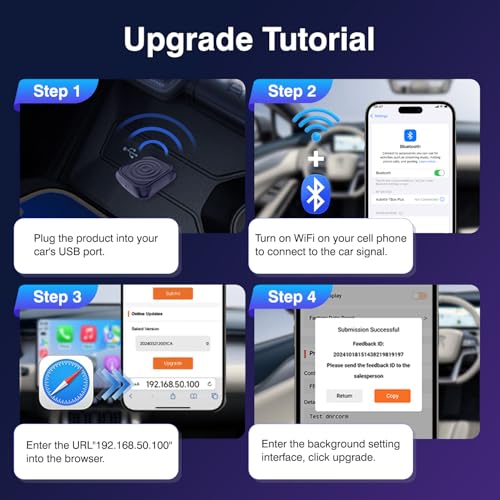 MiNi Ultra Wireless CarPlay & Android Auto Adapter