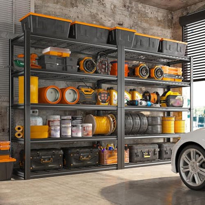 48" W Garage Shelving Heavy Duty Load 2500LBS (2 Count)
