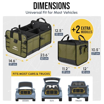 Extra Large Car Trunk Organizer