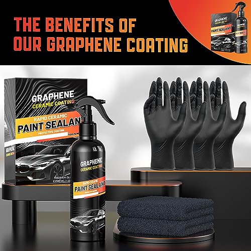 Graphene Ceramic Coating for Cars (3.7 Fl Oz)