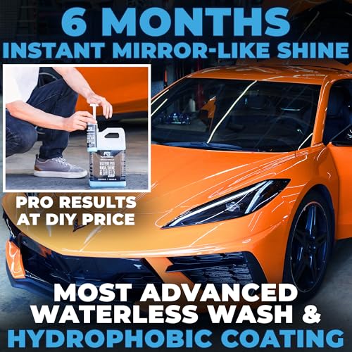 Grand Finale Waterless Car Wash Wax (128 Fl Oz)