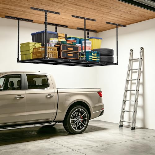 3 x 8FT Overhead Garage Storage Rack