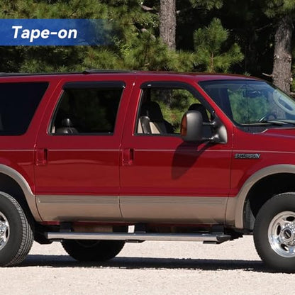 Window Visors Rain Guards for 2000 2001 2002 2003 2004 2005 Ford Excursion
