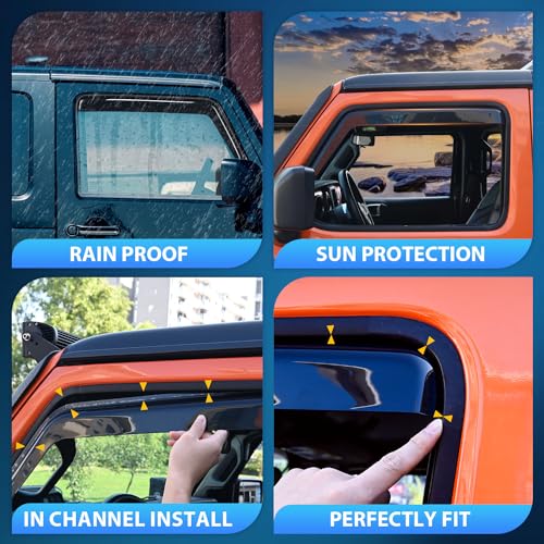 in Channel Window Visors for Ram 1500 Crew Cab 2009