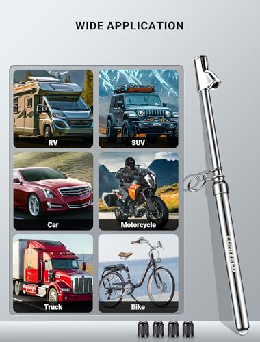 Dual Head Tire Pressure Gauge