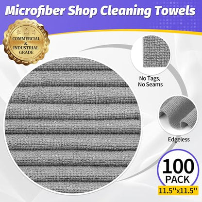 Microfiber Cleaning Cloth (100 Count)