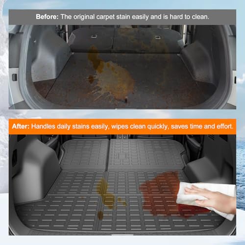 Cargo Mat with Backrest Mats Compatible with 2023