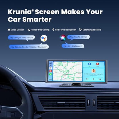9.26" Wireless Portable Car Play Screen for CarPlay & Android Auto