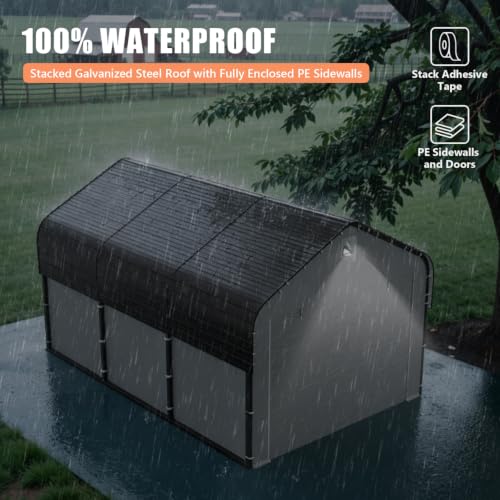 10x16 Heavy Duty Metal Carport