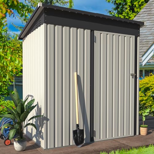 3' x 5' Outdoor Metal Storage Shed