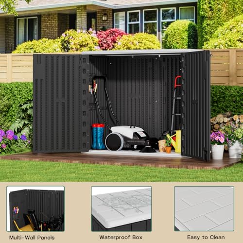 Outdoor Horizontal Storage Sheds