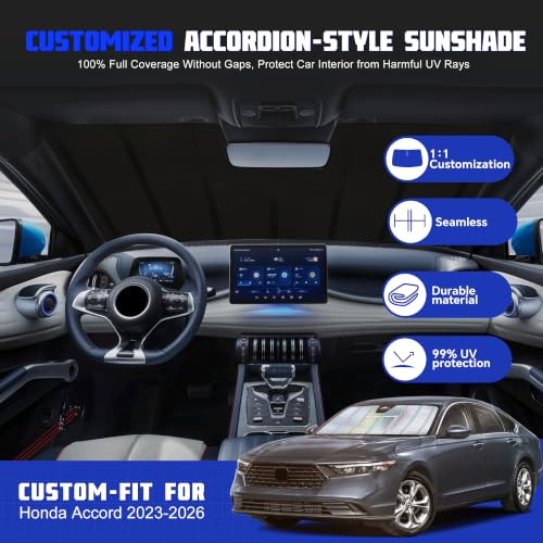 Windshield Sun Shade for Honda Accord 2023