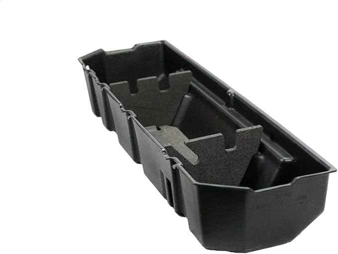 DU-HA DuHa 5074 Under Seat Storage fits 2006-2014 & 2017-2026 Ridgeline | Black Heavy Duty Back Seat Organizer| Easy Installation | Seamless Integration