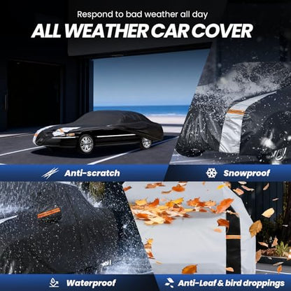 Multi Layer Car Cover Custom Fit for Lincoln Town
