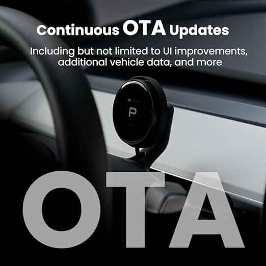 TITA Smart Display for Tesla Model 3 & Model Y with Magnetic Holder, Speed, Battery Level, Blind Spot Warning, Mileage; Zero-Delay Synchronous, OTA Updates, Head up Display for Model 3/Y (2021-2024)