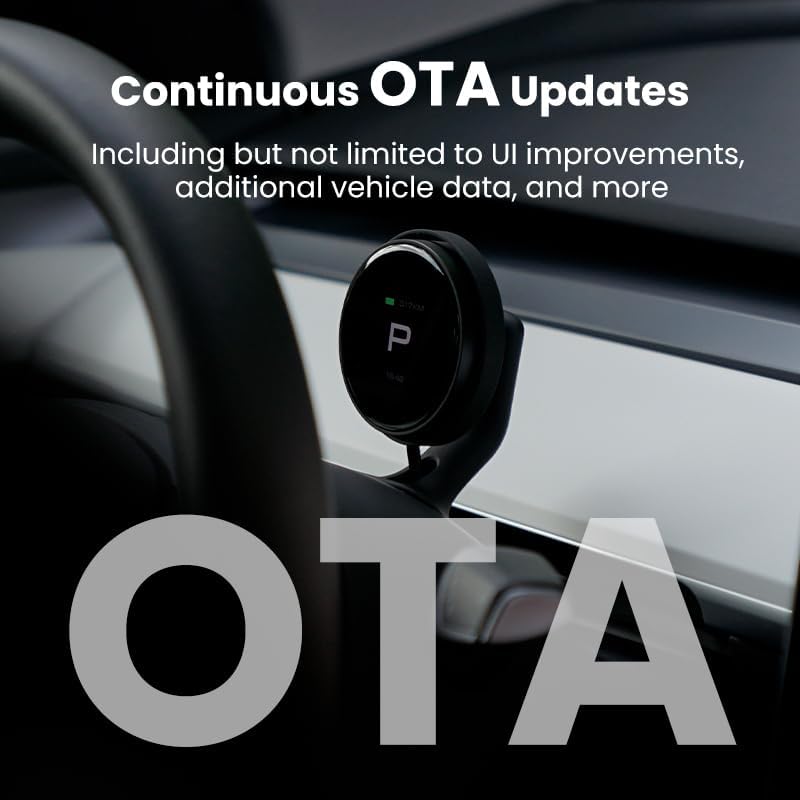 Smart Display for Tesla Model 3 & Model Y with Magnetic Holder