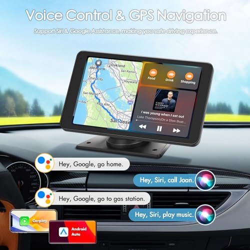 Portable Wireless Carplay Car Stereo