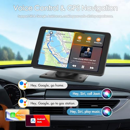 Portable Wireless Carplay Car Stereo