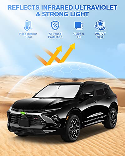 Windshield Sun Shade for 2019 (8 Count)