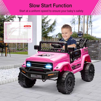 12V Kids Ride On Truck Car with Remote Control