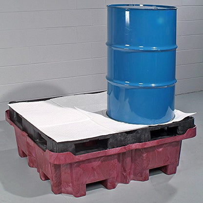Oil Mat - Oil-Only Absorbent Mat Pads - 50 Pads per Bag - 30" x 30" Pads - Absorbs up to 85 Ounces per Pad - MAT426 (50 Count)