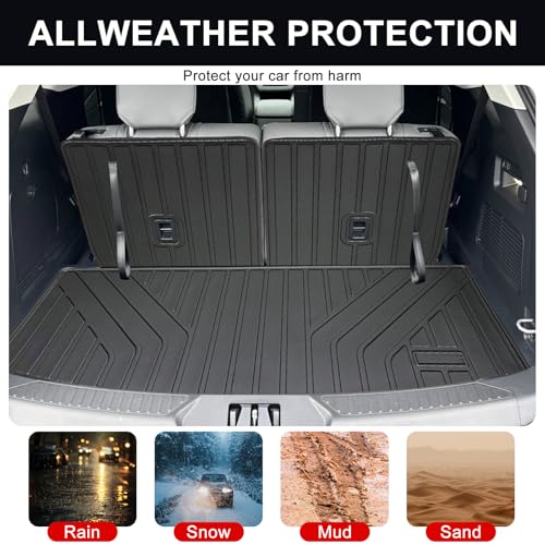 Cargo Liner with Backrest Mats for 2020