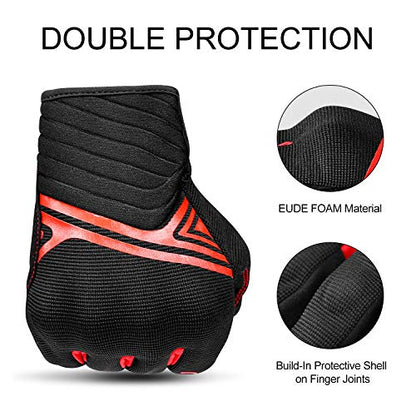 Motorcycle Gloves Breathable Mesh Touchscreen Hard Knuckles
