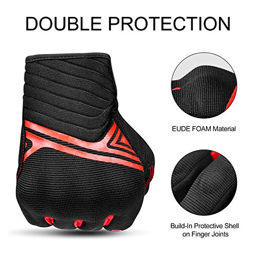 Motorcycle Gloves Breathable Mesh Touchscreen Hard Knuckles