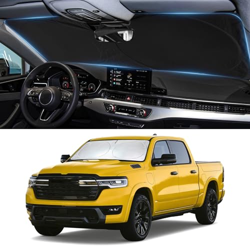 Sun Shade for Ram Windshield Sunshade for 2019