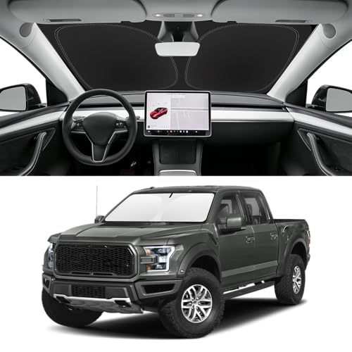 Custom Fit Windshield Sun Shade for Ford F150 2015