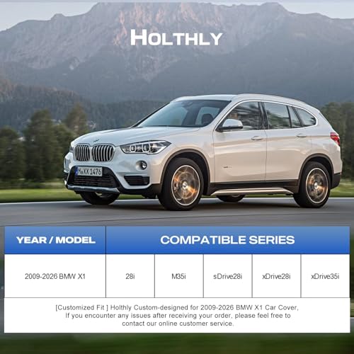 10 Layers SUV Car Cover Custom Fit for BMW X1