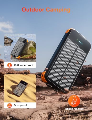Solar Power Bank 40000mAh