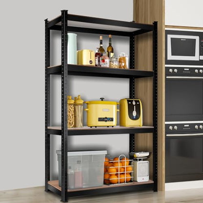 39.4" W x 15.75" D x 59" H Metal Shelving Unit Dual Color